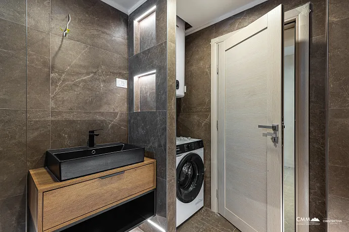 Modern Two-Bedroom Apartment with Panoramic Sea View — Pržno, 68 m²